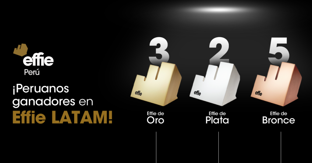 Effie Rince 10 premios para el Perú en Effie LATAM - Effie Perú