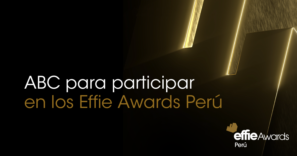 Cómo participar en los premios Effie