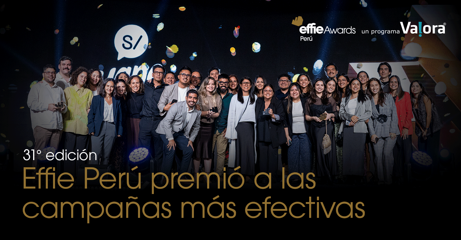 31 años Effie Awards Perú
